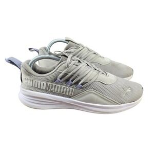 PUMA Womens Gray Low Top Lace Up Athletic‎ Running Shoes Sneakers Size 8